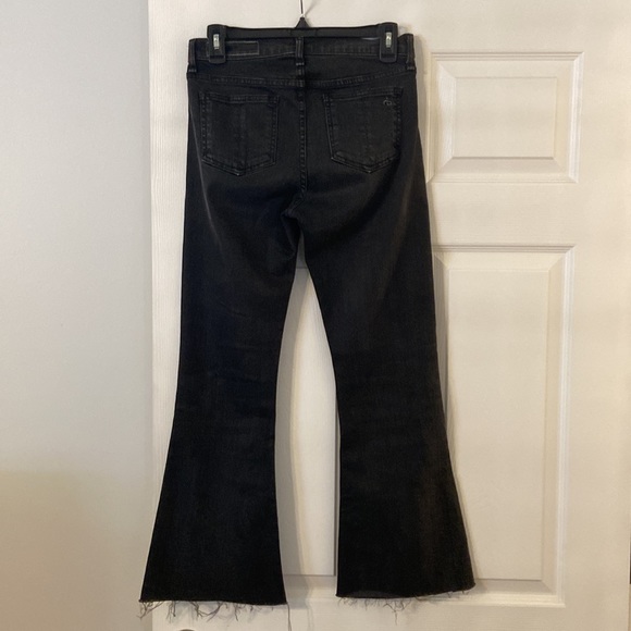 Rag & Bone Jean size 26 inseam 26” flare waist 26” rip jean please see all photo - Picture 4 of 12